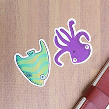 TOPBATHY 2 * 12pcs Non-Slip Bathtub Stickers Self-Adhesive Sticker Marine Organism Decals for Bath Tub Shower Surfaces
