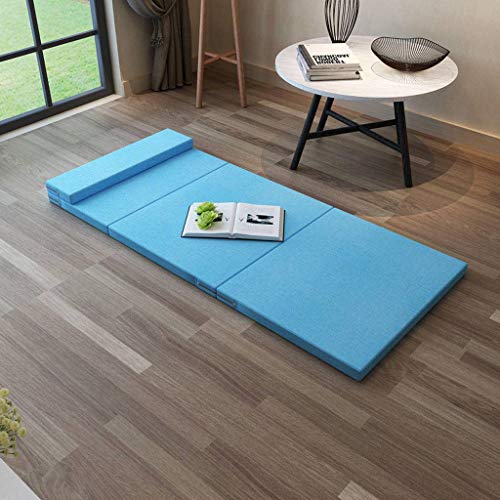 Bove Tatami Materasso da Terra, Addensare Materasso Futon Tradizionale Japanese Pieghevole Ultra Morbido Schiuma Comfort Materasso Letto Topper con Antipolvere della Copertura-B-60x200cm(24x79inch)