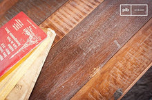 Panca in Teak Antico Tonnel - Legno Massiccio, Legno Antico, Prodotto atipico, Materiali nobili, Legno di Teak | Fascino Antico in Teak e Puro Spirito Industriale - Marrone Noce (L170 x H43 x P50 cm)