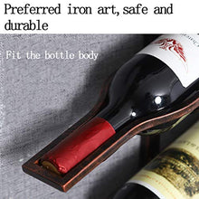 XFPINK Portabottiglie da Parete per 8 Bottiglie, Portabottiglie da Vino per Bar Ristoranti Bar KTV