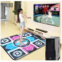 AFANG Gioco Ballo Resistente Antiscivolo, Resistente All'abrasione Tappetino Ballo, Ballerino Mat Play Connessione USB PC Regali Bambini 3D Somatosensoriale Sportiva Genitore-Figlio