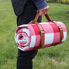 Nobranded Cuoio DELL'UNITÀ di elaborazione Esterna Coperta Da Picnic Carry Strap per il Campeggio, Feste, Picnic, Moto Bedroll Cinghie, Marrone - S 69x32.5cm