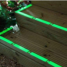 Aisheny 12Pcs Adesivi Fluorescenti Antiscivolo Strisce di Sicurezza Antiscivolo Vasca Nastro Adesivo Autoadesivo