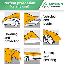 HAOXIANG Telo di Tela Cerata Impermeabile Tela di Canapa Positiva Resistenza all'Usura PVC Inverso Resistenza A Strappo/Strappo per Tenda, Barca, Piscina, Rimorchio E Camion, 500 G/M²,Bianca,4mx5m