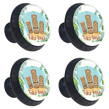 Hawaii tradizionale 4 PCS Pomelli per Porta, Pomolo per Mobile, Pomelli per Mobili con Viti, Maniglia per Armadietto, Pomelli per Porta, Pomelli per Cassetti per Porta, Armadio, Cassetto e Credenza
