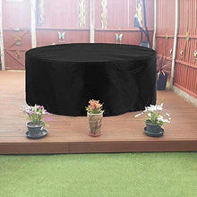 YULIAN 130 × 75 cm Mobili da Giardino, Terrazza Armadio Rotondo Cabina Armadio ad Alte Prestazioni Coperture da Giardino Cover per Giardino per Orlo UV Impermeabile, Orlo Regolabile, Nero