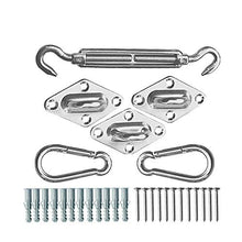 SHDT Encrypt Balcone Isolamento Termico Giardinaggio Sunblock Ombra Stripes Netto con Acciaio Inossidabile Kit, Il 95% di Ombreggiatura Tariffa per Il Fondo Patio Giardino All'aperto,2 * 2M