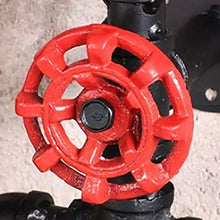 MoDi Wine Rack Retro Style Industriale Tubo di Acqua a Parete Vino Rack