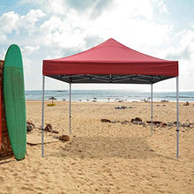 Gazebo di ricambio per gazebo, copertura impermeabile per gazebo, copertura superiore di ricambio per cortile, giardino, cortile, cortile, giardino, cortile esterno Rosso