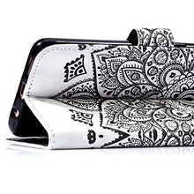 Saceebe Compatibile con Huawei Y9 2019 Custodia Pelle Cover a Libro 3D Custodia in Pelle con Cordino Portafoglio Flip Case PU Custodia Pelle Cover Protettivo Bumper Morbido,Datura