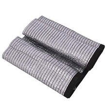 Rete ombreggiante Tarp Riflettente del Panno di Alluminio del Foglio di Alluminio 85%, Isolamento della Tenda del Tetto del Carport di Ombreggiatura delle Piante del Patio (Size : 2x2M)