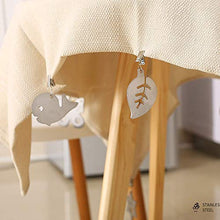 N\O 8 Pezzi Pesi Tovaglia Clip, Pendente per Tovaglia in Acciaio Inossidabile, Pesi per Tovaglia con Clip in Metallo, Morsetti per Tovaglia per Campeggio All'aperto,Giardino, Casa