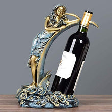 LHQ-HQ Bottiglia di Vino Wine Rack Rack Soggiorno Wine Rack Resina Carattere Wine Rack Decorazioni Governo del Vino Bottiglia di Vino della cremagliera di visualizzazione