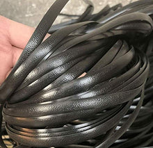 N / A Materiali per Riparazioni in Rattan Sintetico Nero, Sedie in Rattan in Plastica Sintetica Nera E Tavoli per Sedie da Riparazione, Cestini Portaoggetti, ECC. (500G)