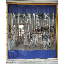 LSXIAO Dentro Fuori Le Tende, Telo Trasparente, Pannelli Garage, Impermeabile, Privacy, Protezione Solare con Occhiello per Patio, Pergola, Portico, Deck, Cabana
