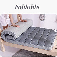 Materassi Futon Materasso Tatami Comfort Soft Spessore Dormitorio per Studenti Dormitorio,Gray-180 * 200cm