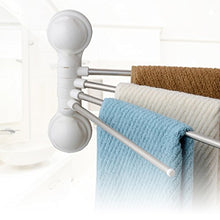 ZfgG Portasciugamani Girevole, portasciugamani da Bagno in ABS a 4 Bracci, Set di Accessori da Bagno, Bianco 22,5 cm * 32 cm * 6,8 cm,Ripiani