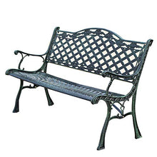Panca Da Giardino Per Esterni, Panca Da Veranda In Ghisa Per Mobili Da Esterno, Panca Da Terrazza Per Il Tempo Libero In Ferro Antiruggine, Adatta Per Ponte/Prato/Strada