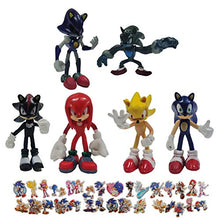 Sonic piccola figura Forniture per feste di compleanno sonic preferite dai ragazzi e decorazioni per feste