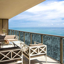 wolketon PVC balcone frangivista balcone copertura in PVC balcone, frangivista balcone, protezione antivento impermeabile opaca.