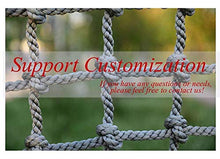 WaiMin Rete da arrampicata for bambini Rete da arrampicata in nylon Rete da corda for carichi pesanti Ampio giardino Bambino Parco giochi for adulti Rete da arrampicata sull'albero Rete di sicurezza e