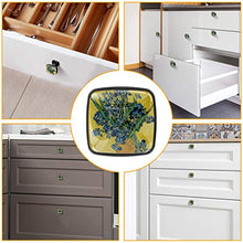 Dipinto ad olio vintage di un mazzo di fiori Pomelli per Porta 4 Pezzi Manopole per Mobili da Cucina Pomelli per Mobili Pomelli Per Cassetti/Cucina/Armadio Antichi
