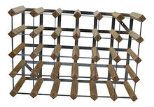 DS WINEWARE - Portabottiglie tradizionale per 30 bottiglie, completamente assemblato, in pino naturale certificato FSC