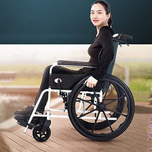 Carrozzine da Trasporto Leggero Pieghevole - Sedia A Rotelle - Sedia A Rotelle Motrice - Sedia A Rotelle Leggera E Pieghevole E Deambulatore in Uno, Adatto A Persone Disabili E Anziani A