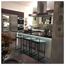 YHNMK Sgabelli da Bar,Sgabelli Alti, Seggiola Moderne Minimaliste in Metallo Casual, Poltrona per Colazione con Poggiapiedi, Seggiole da Cucina, Sgabelli da Bar