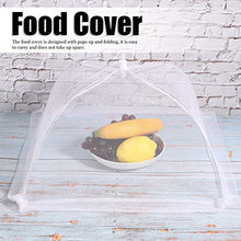 Felenny 2 Pezzi Copri Cibo Tavolo Pieghevole Copri Cibo Ombrello Anti Zanzara Mosca per Picnic Grill Party