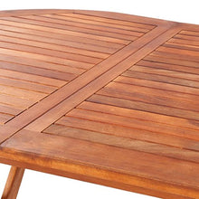 Festnight Tavolo da Giardino, Tavolo da Esterno, Tavolo da Pranzo per Esterni in Legno Massello di Acacia 160x85x75 cm