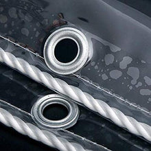 GGYMEI Telo Impermeabile Esterno, Telone Impermeabile Trasparente Foro di Isolamento Antistrappo Compresse di Plastica per La Copertura della Tenda Esterna 360 Grammi per Metro Quadrato