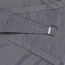 Vela Ombreggiante Grey Triangle Shade Sale Impermeabile con D-Ring di Alluminio, 95% Anti-UV, Resistente E Resistente alla Lacrime, più Dimensioni(Size:3X4X5m/10X13X16ft)