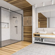 TENDANCE Stockholm Armadietto con Doppia Anta in MDF, Legno, Bianco/Rovere