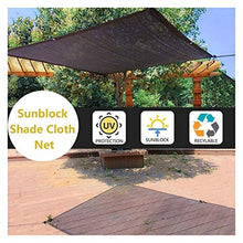 Panno dello Schermo Canopy 80% Rete ombreggiante con Occhielli, Crema Solare Traspirante Sole Tessuto Protezione Serra Protezione Solare baldacchino Netto Netto Cortile Patio Giardino Prato