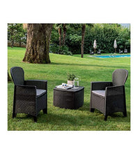 Ipae-Progarden Set Tree Antracite C/Cuscini