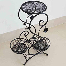 Scaffale per Fiori Scaffale per Fiori in Metallo a 3 Strati da Interno Design Moderno, O&YQ