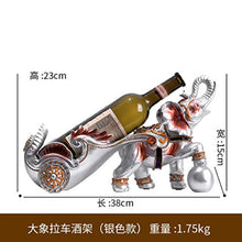 LHQ-HQ Decorazioni Arte Artigianato Elephant Vino Vino più Fresco Creativo cremagliera UVA Ristorante Vino da tavola da Pranzo Tavolo