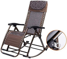 XLYYHZ Sedia Zero Gravity Sedie a Dondolo da Giardino per Esterni per Adulti Relax Comfort | Lettino da Giardino con poggiapiedi Regolabile e Schienale reclinabile | Sedia reclinabile Pieghevole PE