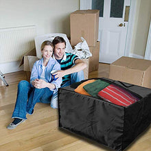 Borsa per Cuscino con Cerniera, Oxford Borsa da Giardino Grande Borsa da Giardino, Custodia Impermeabile per Cuscini di Seduta per mobili - 81x81x61cm