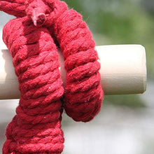 Covok Sedia Sospesa ad Altalena,Amaca da Giardino sospesa,Amaca da Viaggio,per Interni/Esterni,Patio,Cortile,Portatile,capacità 120KG,(Non Incluso Supporto in Legno),Anguria-Rossa