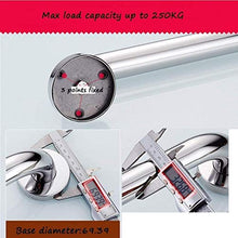 Wall mount Maniglioni da Bagno Box Doccia rotaie di Sicurezza, a Parete Grab Bar, di Sicurezza di Supporto Rails, Anziani/disabili corrimano Accessori da Bagno (Size : 38cm)