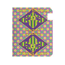 Happy Mardi Gras Zigzag Fleur De Lis Colorato Casella delle Poste Copre Magnetiche Giardino Cantiere Decorazione Casa Dimensioni Standard 53,3 cm x 45,7 cm
