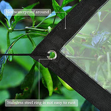 SHIJINHAO Telo Impermeabile Esterno,Tarpaulin Trasparente Impermeabile Con Occhielli Tarpaulin Resistente Agli Agenti Atmosferici Pannie Addentrosi For Mobili Da Giardino Piante Tetto A Effetto Serra,