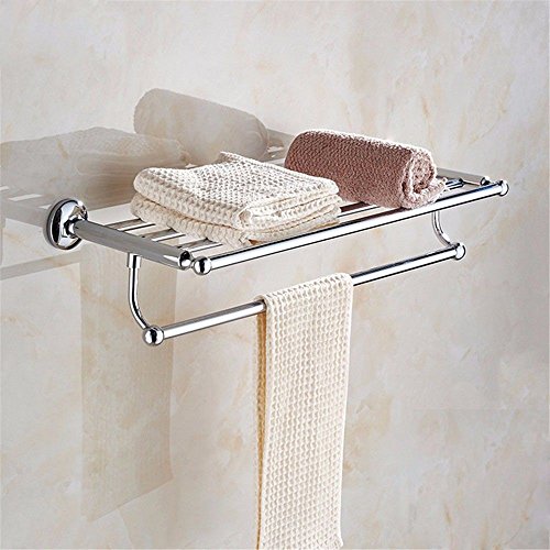 MBYW Portasciugamani Moderno Minimalista Portasciugamani Elegante per Il Bagno di Moda Rame portasciugamani Doppio Porta Asciugamani da Bagno Appendiabiti a Muro  Adatto per Bagno,Cucina, Ufficio