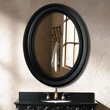 LYP Specchio per Il Trucco Ovale Specchio del Bagno Parete a Specchio Anti-Nebbia Specchio, 54 * 79 CM