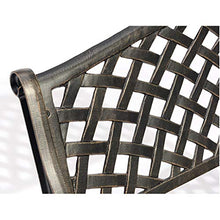 XLOO 40 Pollici, panchina da Giardino Parco Patio, panchina da Giardino in Metallo Decorativo in Alluminio, mobili da Giardino, Alluminio Spesso, Super portante per Portico Anteriore, Cortile, balco