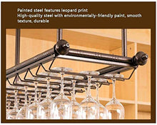 Cremagliera Del Vino Del Metallo Porta Bottiglie E Vetro Scaffale Per Vino- Portabottiglie Da Appendere, Portabottiglie Da Vino, Per Cucina Domestica E Decorazione Bar