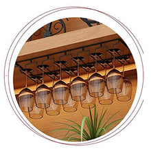 PZW Cremagliera Del Vino Semplice e Creativa/Portabicchieri Appesi per Vino Rosso/Portabicchieri Appesi in Vetro Rovesciato/Asta Principale Creativa/Portabicchieri Appesi per Portabottiglie,