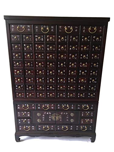 D&S Vertriebs GmbH - Armadietto da farmacia, 80 cassetti, 104 x 151 cm